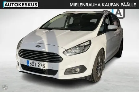 Ford S-Max 2,0 TDCi EcoBlue 190hv A8 AWD Titanium *7-paikkainen / Neliveto / Automaatti / Lisälämmitin / Sähköinen koukku / Navigointi / Pysäköintitutkat + Kamera + Avustin / Adaptiivinen Cruise* - Auto